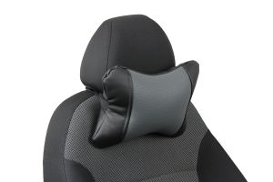 Nakkepute av økolær Sort+grå