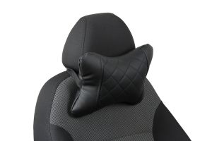 Nakkepute av rutet økolær Sort