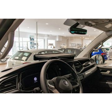 Midtbord til Volkswagen Transporter T6.1 (sort kant)